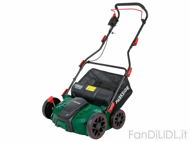 Scarificatore e arieggiatore elettrico Parkside, prezzo 99.00 &#8364; 
- Regolazione ...