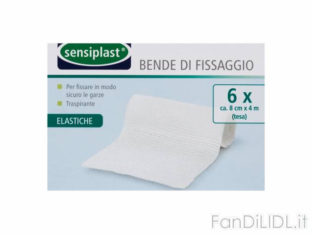 Bendaggi o garze sterili per medicazione Sensiplast, prezzo 1.99 &#8364; 
- ...