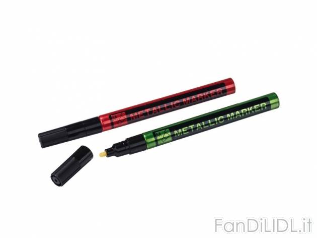 Pennarelli per decorare, 2 pezzi United Office, prezzo 2,99 &#8364; per Alla ...