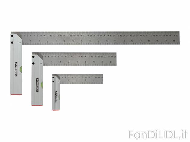 Livella, set squadre o guida di bloccaggio e di taglio Parkside, prezzo 7.99 &#8364; ...