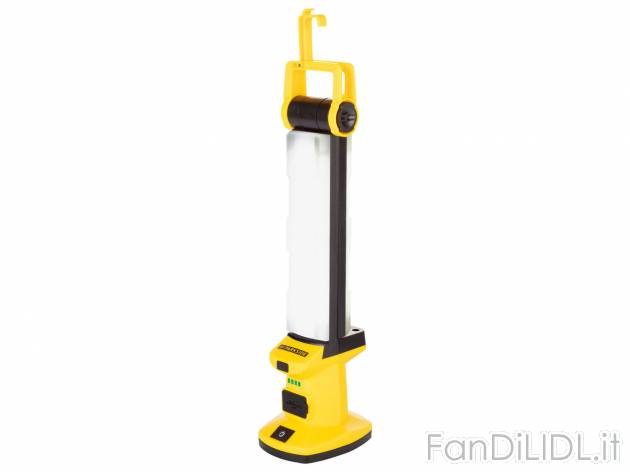 Lampada da lavoro ricaricabile Parkside, prezzo 19.99 &#8364; 
- LED COB con ...