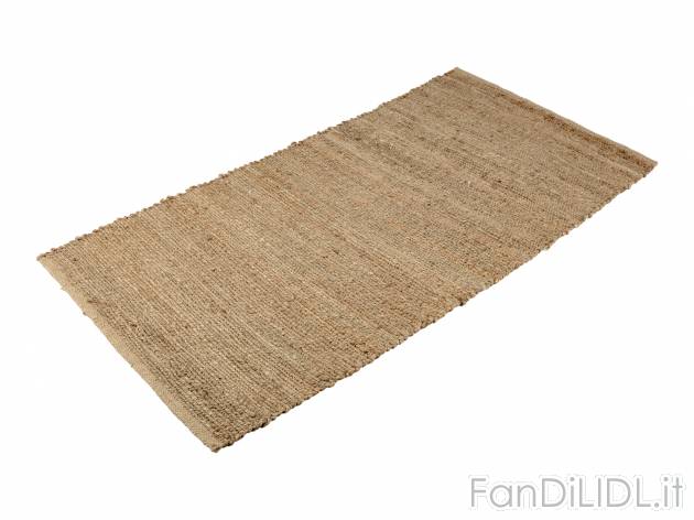 Tappeto in Juta Livarno, prezzo 17.99 € 
80 x 150 cm 
- 100% juta - fibra naturale
Caratteristiche

- ...
