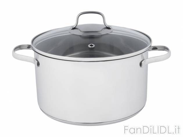 Pentola in acciaio Ernesto, prezzo 19.99 &#8364; 
Ø 24 cm 
- Per tutti i tipi ...