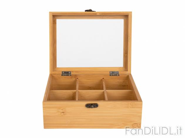 Taglieri da cucina o contenitore per tè in bambù Ernesto, prezzo 4.99 &#8364; ...