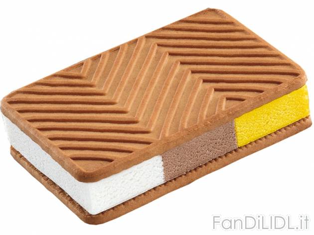 Biscotto 3 gusti , prezzo 0,49 &#8364; per 80 g, € 6,13/kg EUR. 
- Un classico ...
