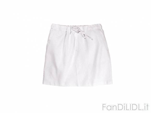 Gonna da donna , prezzo 6,99 &#8364; per Alla confezione 
- In mix di lino e ...