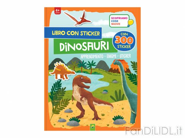 Album con sticker per bambini Fsc, prezzo 4.99 &#8364; 
- Con 300 sticker
- ...