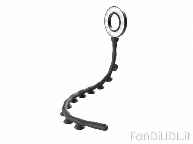 Luce LED con caricatore wireless o luce per videochiamata flessibile Digipower, ...
