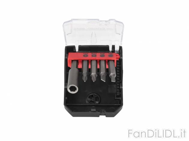 Set bit, 5 o 9 pezzi , prezzo 2.99 &#8364; per Al set 
- In pratica custodia
- ...