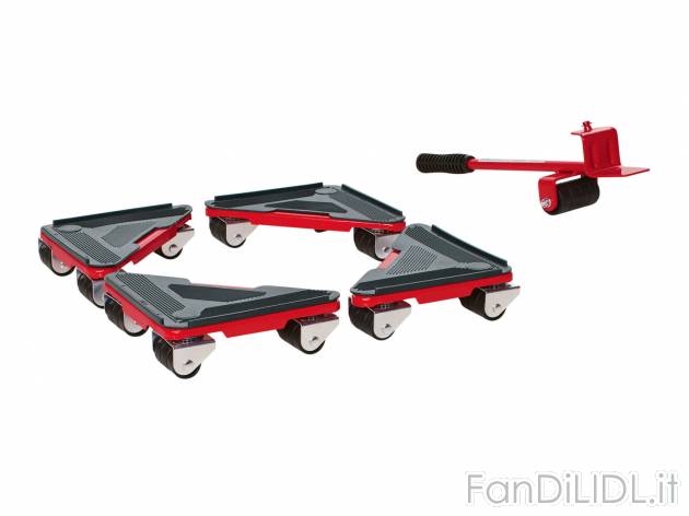 Kit trasporta mobili , prezzo 10.99 &#8364; per Al kit 
- 1 barra sollevatrice ...