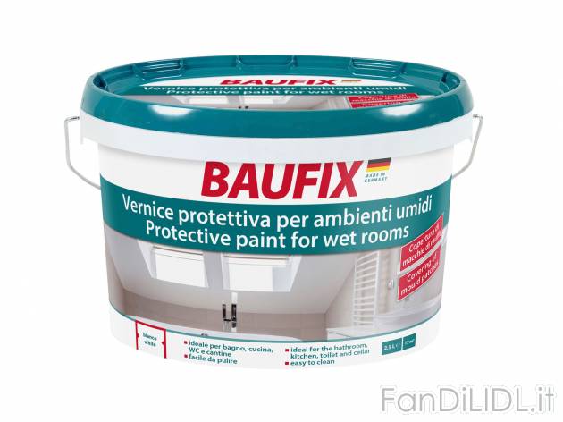 Vernice antimuffa , prezzo 7.99 &#8364; per Alla confezione 
-  2,5 l