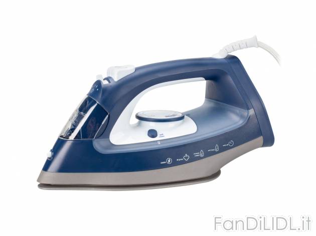 Ferro da stiro a vapore Silvercrest, prezzo 19.99 &#8364; 
- 40 fori per la ...