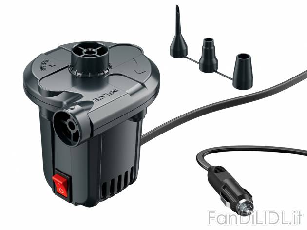 Pompa elettrica Silvercrest, prezzo 9.99 &#8364; 
220-240 V o 12 V 
- 3 diversi ...