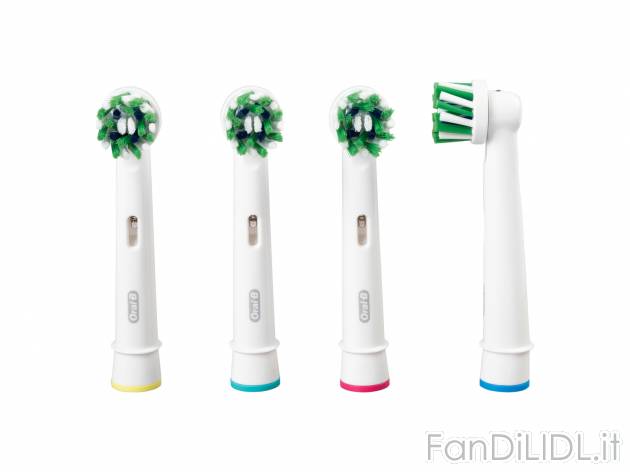 Testine di ricambio per spazzolino elettrico Oral-b, prezzo 16.99 &#8364; 
4 ...