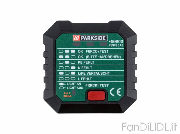 Tester elettrico di tensione senza contatto, cerca satellite o tester per prese ...
