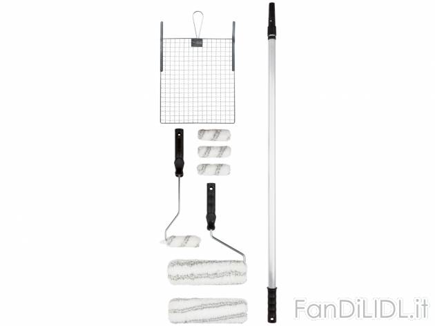 Set per tinteggiare Parkside, prezzo 11.99 &#8364; 
10 pezzi 
- Per tinteggiare ...