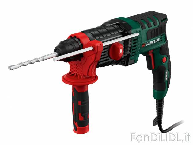 Trapano a percussione scalpellatore Parkside, prezzo 34.99 &#8364; 
- Con mandrino ...
