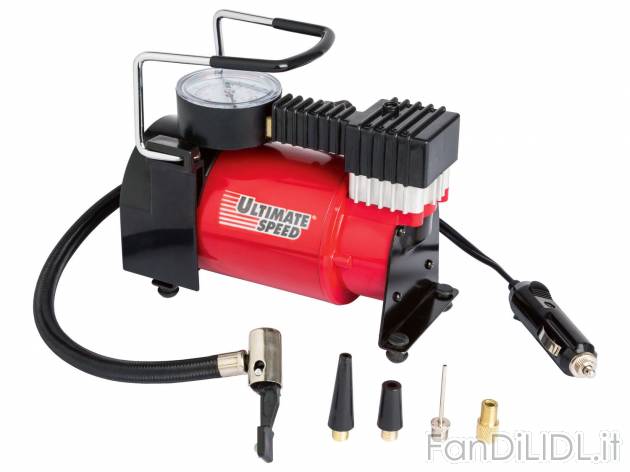 Mini compressore Ultimate Speed, prezzo 19.99 &#8364; 
- Funzionamento con collegamento ...