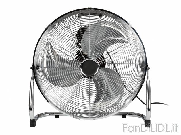 Ventilatore da terra Silvercrest, prezzo 34.99 € 
- Angolo di inclinazione regolabile
- ...
