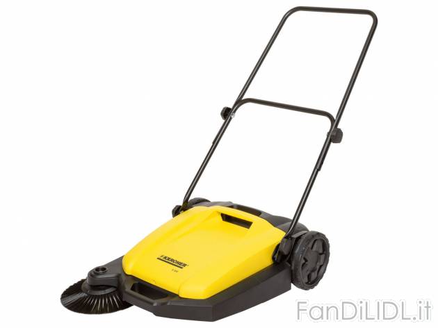 Spazzatrice manuale Karcher, prezzo 79.00 &#8364; 
- La spazzola laterale cattura ...