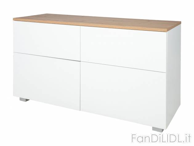 Mobiletto con 2 ante e 2 cassetti Livarno, prezzo 99.00 € 
- Senza maniglie
- ...
