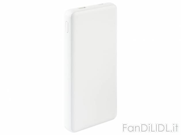 Powerbank wireless Tronic, prezzo 24.99 € 
10000 mAh 
- Con ventose per fissare ...