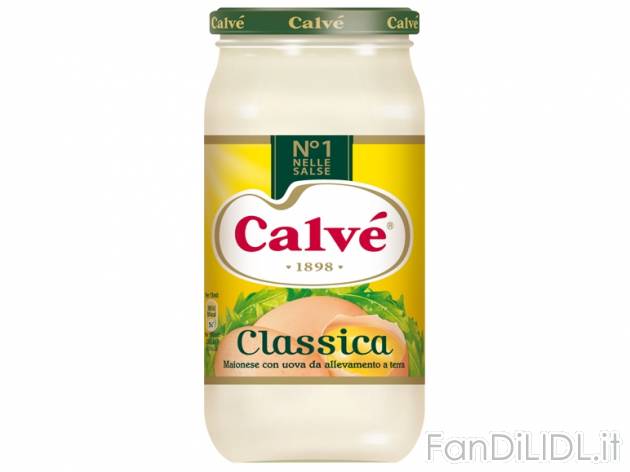 Maionese , prezzo 1,29 &#8364; per 250 ml, € 2,58/l EUR. 
- Per arricchire ...