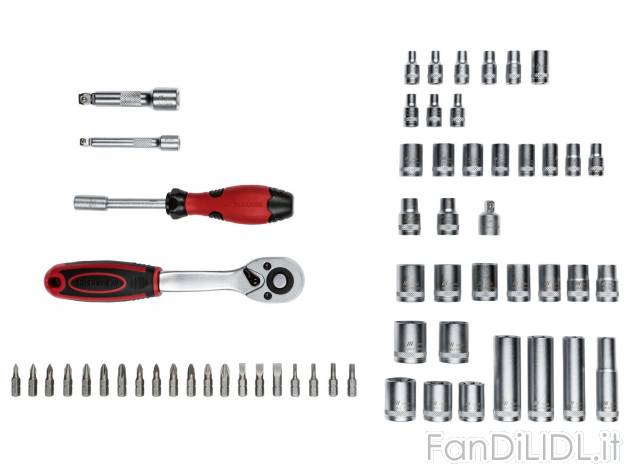 Set chiavi a bussola Parkside, prezzo 22.99 &#8364; 
61 pezzi 
- Box con funzione ...