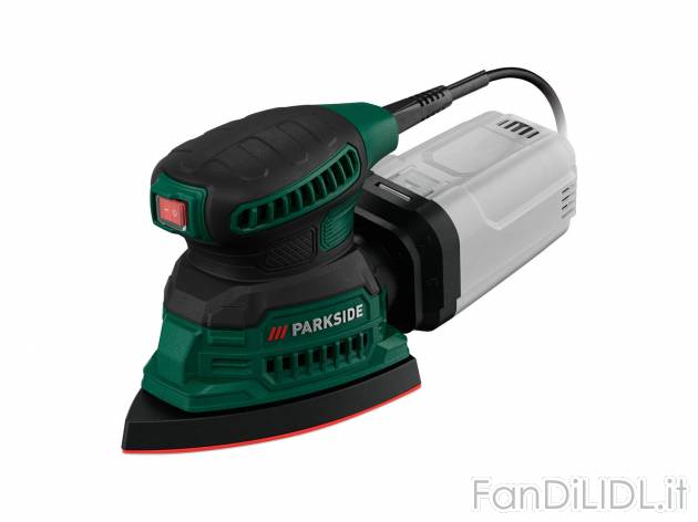 Levigatrice mouse Parkside, prezzo 19.99 &#8364; 
- Impugnatura ergonomica per ...