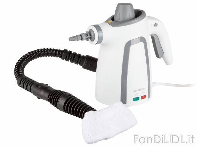 Lavasuperfici a vapore Silvercrest, prezzo 19.99 € 
- Pulisce, disinfetta e sgrassa ...