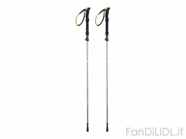 Bastoni telescopici da trekking Rocktrail, prezzo 22.99 &#8364; 
2 pezzi 
- ...