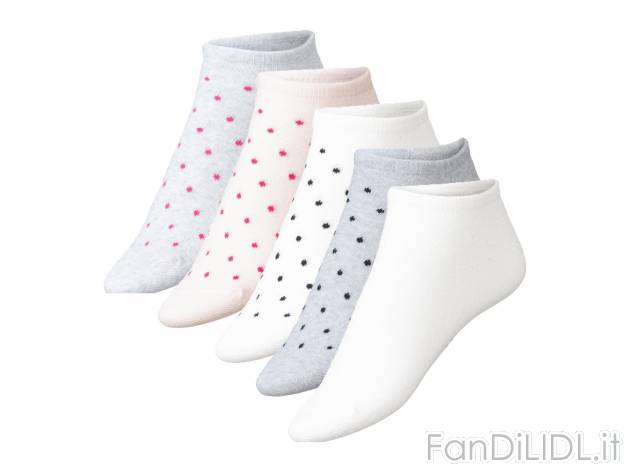 Calzini da donna Esmara, prezzo 4.99 &#8364; 
5 paia - Misure: 35-42
Taglie ...