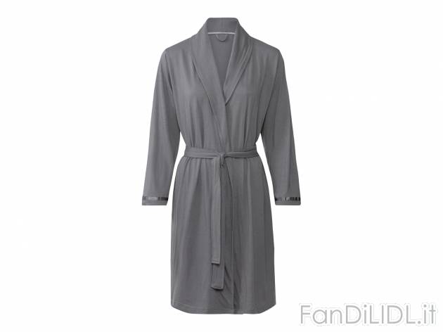 Accappatoio da donna Livarno, prezzo 12.99 &#8364; 
Misure: S-L 
- Con collo ...