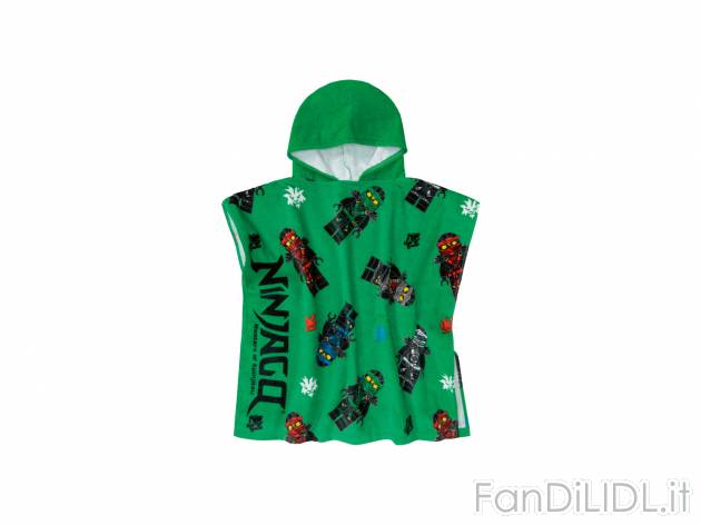 Poncho da spiaggia per bambini Lego, prezzo 11.99 &#8364; 
120 x 60 cm 
- 
Puro ...