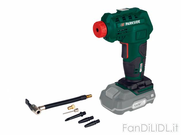 Pompa e compressore ricaricabili Parkside, prezzo 39.99 € 
Prodotto della serie ...