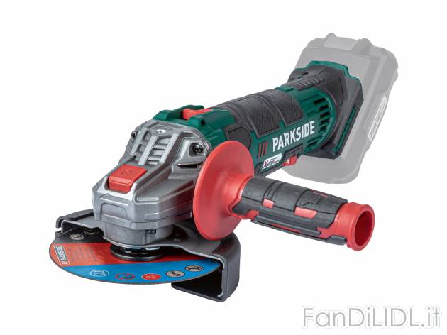 Smerigliatrice angolare ricaricabile Parkside, prezzo 49.00 &#8364; 
Prodotto ...