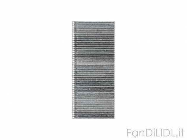 Set di graffe o chiodi per pistola sparapunti elettrica Parkside, prezzo 3.49 &#8364; ...