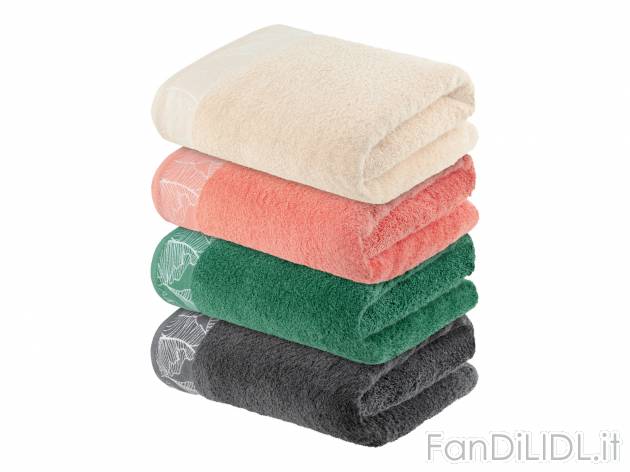 Telo doccia Livarno, prezzo 7.99 &#8364; 
70 x 140 cm 
- Adatto per asciugatrice
- ...