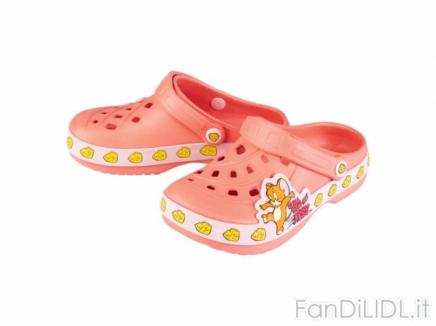 Clogs per bambini Tom-and-jerry, prezzo 4.99 &#8364; 
Misure: 24-29
Taglie disponibili

Caratteristiche
 ...