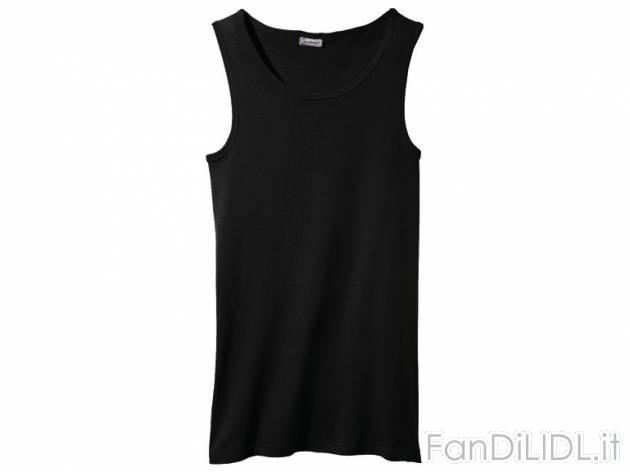 Canotta da uomo, 2 pezzi Livergy, prezzo 5,99 &#8364; per Alla confezione 
- ...