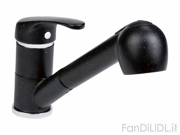 Miscelatore con doccetta estraibile Livarno, prezzo 29.99 &#8364; 
- Doccetta ...