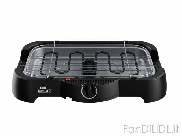 Barbecue elettrico da tavolo Grill-meister, prezzo 29.99 &#8364; 
- Elemento ...