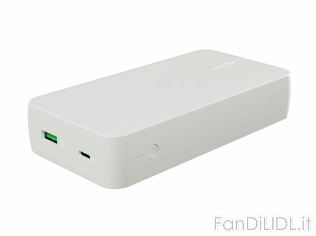 Powerbank Tronic, prezzo 24.99 € 
20000 mAh 
- Possibilità di ricaricare fino ...
