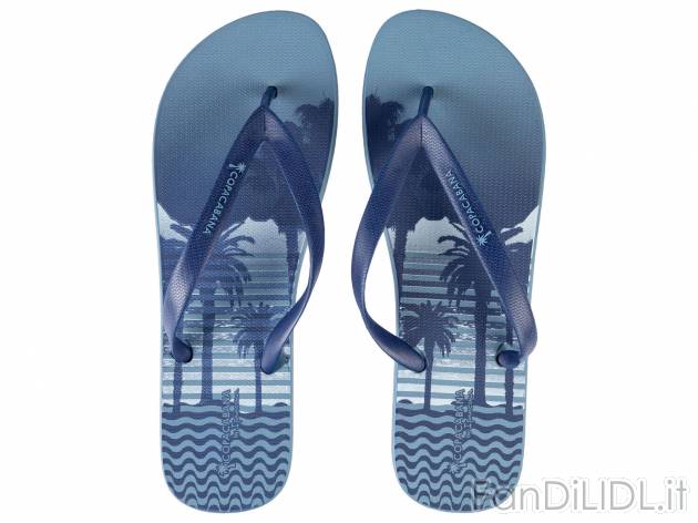 Infradito da uomo o donna Copacabana, prezzo 9.99 &#8364; 
Misure donna: 37-40 ...