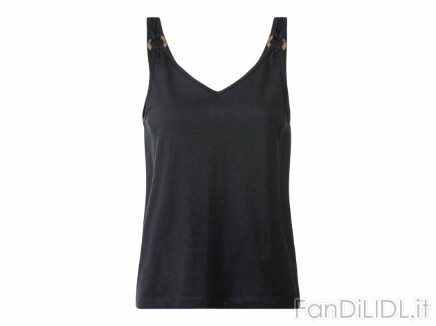 Canotta da donna Esmara, prezzo 4.99 &#8364; 
Misure: S-L 
- Puro cotone
Taglie ...