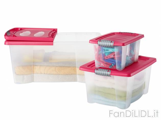 Set box multiuso, 3 pezzi , prezzo 12.99 &#8364; per Al set 
- ca. 5 l &#8226; ...