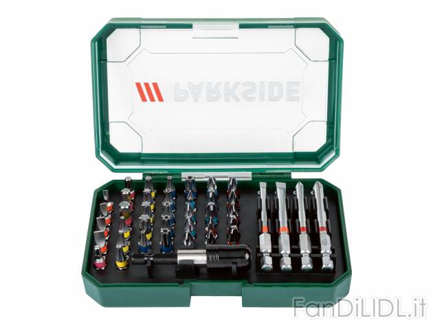 Set bit o set chiavi a bussola e bit per cricchetto Parkside, prezzo 9.99 &#8364; ...