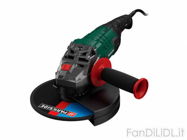 Smerigliatrice angolare Parkside, prezzo 55.00 &#8364; 
- Impugnatura variabile ...