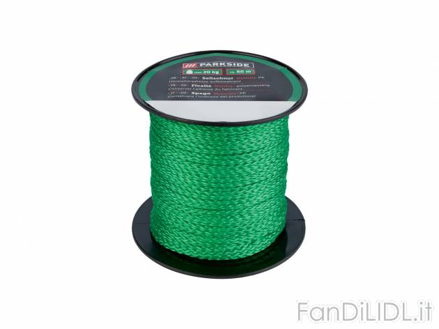 Corda multiuso Parkside, prezzo 1.99 &#8364; 
- &oslash; 2-8 mm
- Lunghezza: ...
