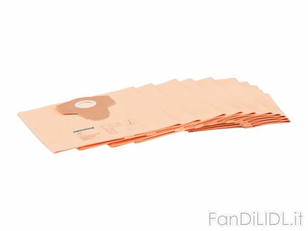 Sacchetti filtranti per aspirapolvere-liquidi Parkside, prezzo 8.99 &#8364; ...